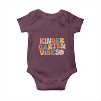 Retro Kindergarten Vibes Baby Onesie Cute Kinder Crew First Day of School