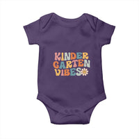 Retro Kindergarten Vibes Baby Onesie Cute Kinder Crew First Day of School
