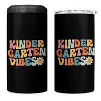 Retro Kindergarten Vibes 4 in 1 Can Cooler Tumbler Cute Kinder Crew First Day of School