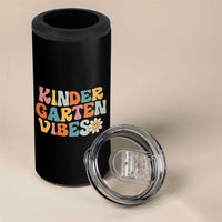 Retro Kindergarten Vibes 4 in 1 Can Cooler Tumbler Cute Kinder Crew First Day of School