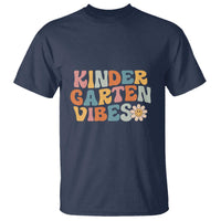 Retro Kindergarten Vibes T Shirt Kinder Crew, First Day of School - Wonder Print Shop
