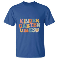 Retro Kindergarten Vibes T Shirt Kinder Crew, First Day of School - Wonder Print Shop