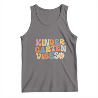Retro Kindergarten Vibes Tank Top Cute Kinder Crew First Day of School