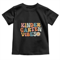 Retro Kindergarten Vibes Toddler T Shirt Cute Kinder Crew First Day of School
