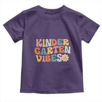 Retro Kindergarten Vibes Toddler T Shirt Cute Kinder Crew First Day of School