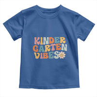 Retro Kindergarten Vibes Toddler T Shirt Cute Kinder Crew First Day of School