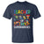 Teacher of Tiny Superheroes T Shirt Funny 100th Day of School - Wonder Print Shop