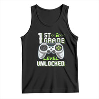 Leveling Up To School Funny Gamer Boys Tank Top First Day Back to School Gift