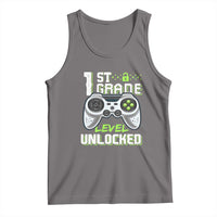 Leveling Up To School Funny Gamer Boys Tank Top First Day Back to School Gift
