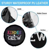 Kinder Crew Funny Kindergarten Spare Tire Cover Teacher and Student Back to School