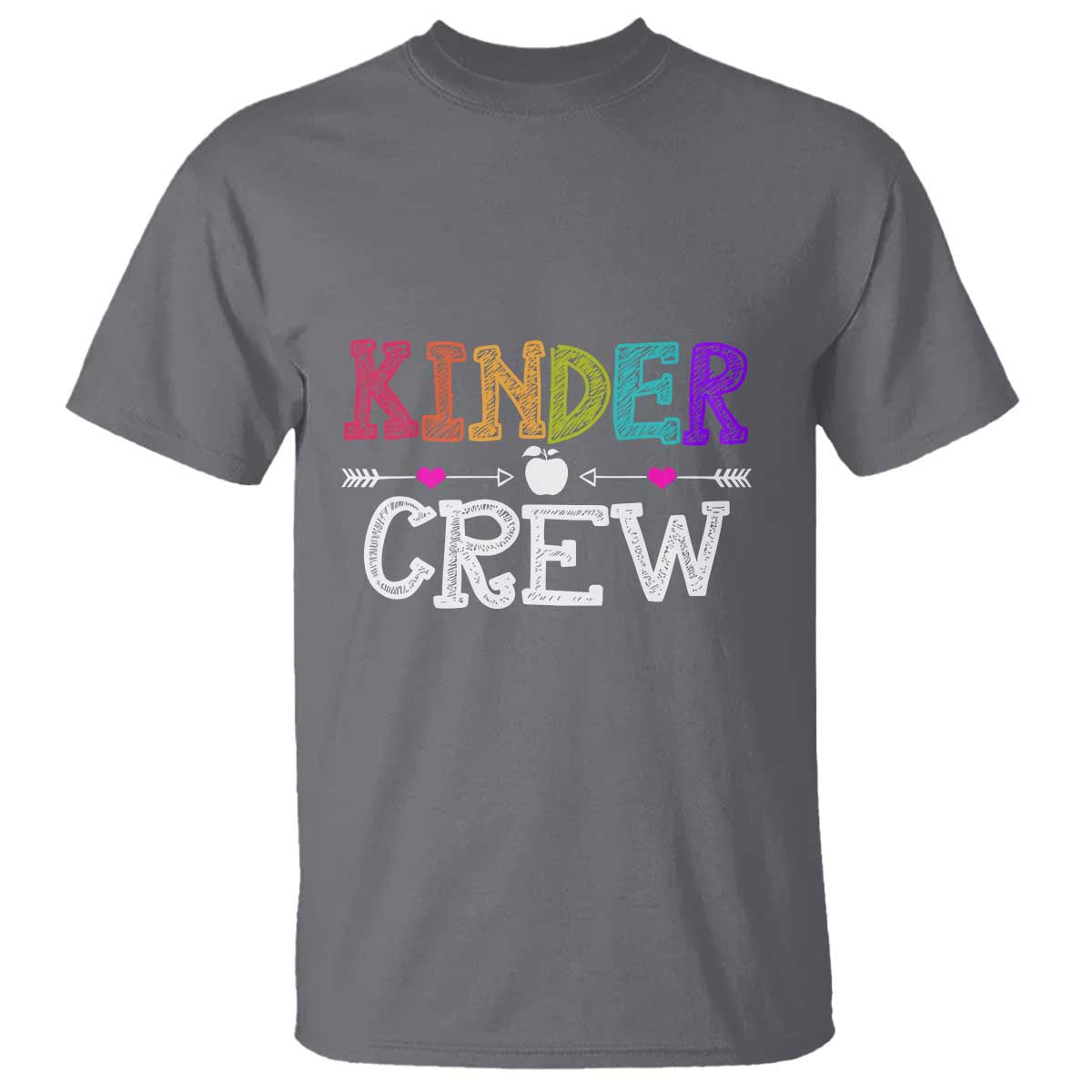 Kinder Crew T Shirt 1st Day of School, Funny Kindergarten Teacher - Wonder Print Shop