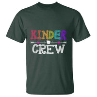 Kinder Crew T Shirt 1st Day of School, Funny Kindergarten Teacher - Wonder Print Shop