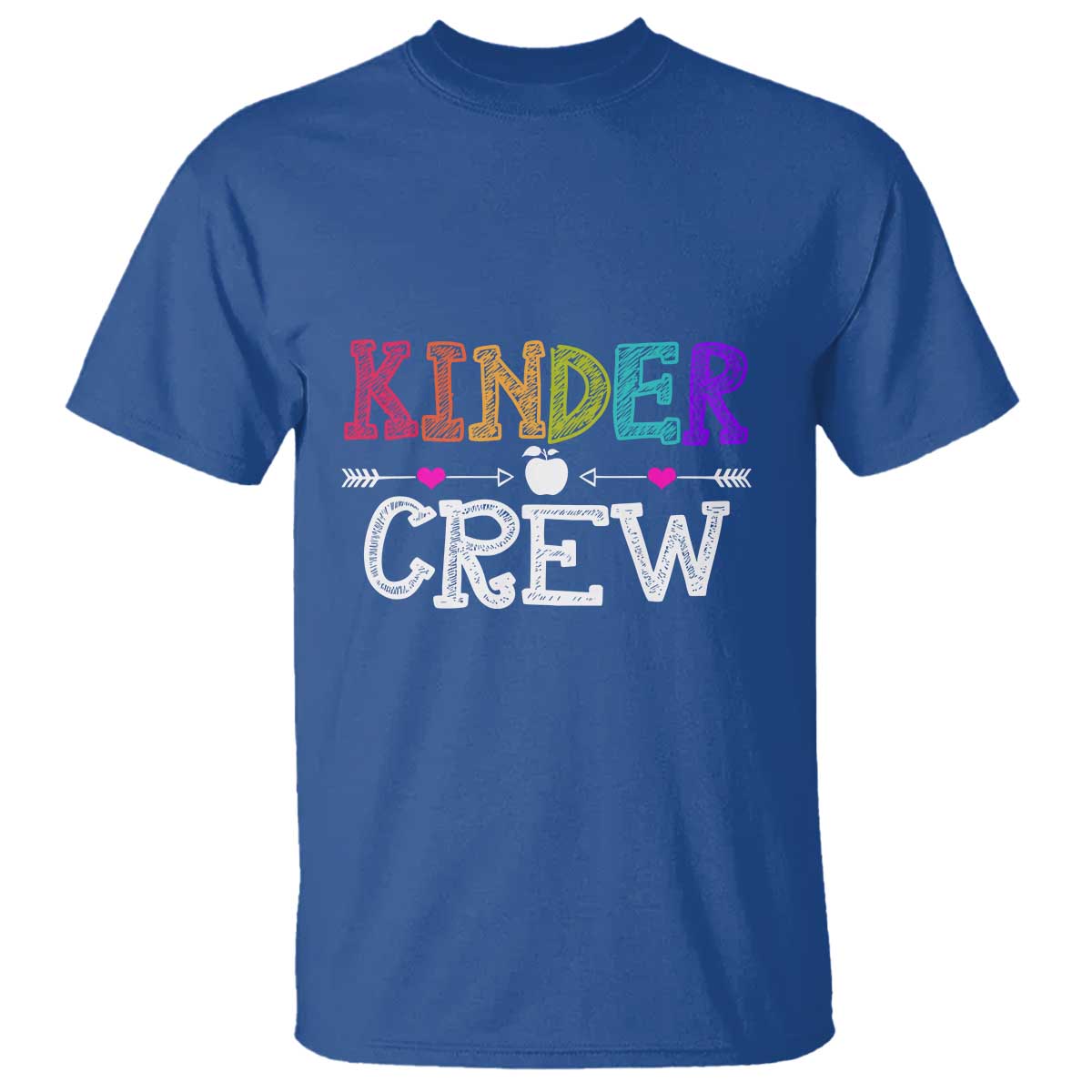 Kinder Crew T Shirt 1st Day of School, Funny Kindergarten Teacher - Wonder Print Shop