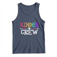 Kinder Crew Funny Kindergarten Tank Top Teacher and Student Back to School
