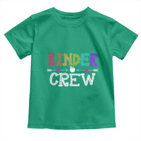 Kinder Crew Funny Kindergarten Toddler T Shirt Teacher and Student Back to School