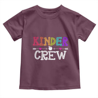 Kinder Crew Funny Kindergarten Toddler T Shirt Teacher and Student Back to School