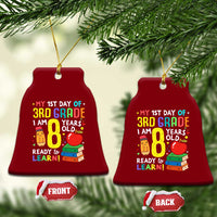 Hello 3rd Grade Ceramic Ornament Boys and Girls First Day Back to School Gift