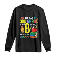 Hello 3rd Grade Long Sleeve Shirt Boys and Girls First Day Back to School Gift