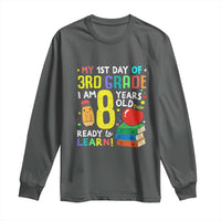 Hello 3rd Grade Long Sleeve Shirt Boys and Girls First Day Back to School Gift