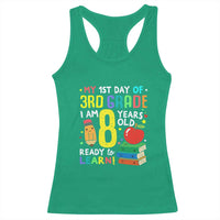 Hello 3rd Grade Racerback Tank Top Boys and Girls First Day Back to School Gift