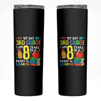 Hello 3rd Grade Skinny Tumbler Boys and Girls First Day Back to School Gift