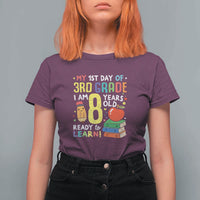 3rd Grade Back to School T Shirt For Women Boys and Girls First Day Gift