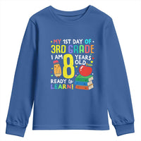 Hello 3rd Grade Youth Sweatshirt Boys and Girls First Day Back to School Gift