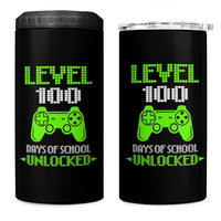 100 Days of School Smarter 4 in 1 Can Cooler Tumbler Cool 100th Day Celebration Gift