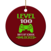 100 Days of School Smarter Ceramic Ornament Cool 100th Day Celebration Gift