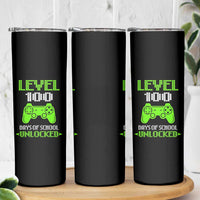 100 Days of School Smarter Skinny Tumbler Cool 100th Day Celebration Gift