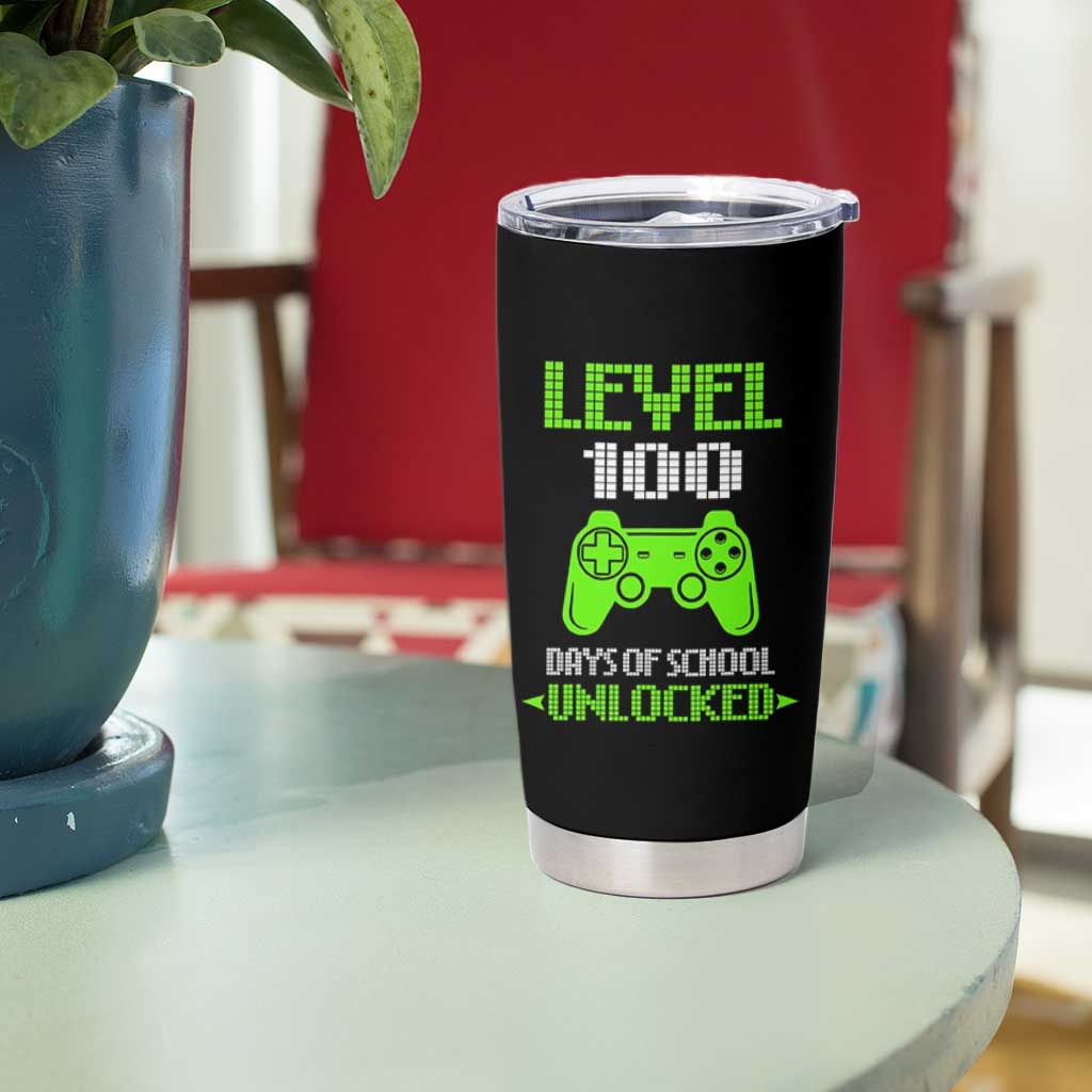 100 Days of School Smarter Tumbler Cup Cool 100th Day Celebration Gift