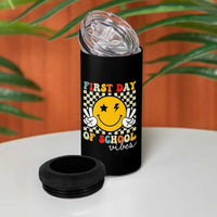 First Day of School Vibes 4 in 1 Can Cooler Tumbler Aesthetic Back to School Teacher Student