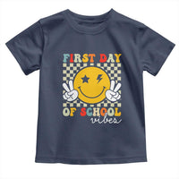 First Day of School Vibes Toddler T Shirt Aesthetic Back to School Teacher Student