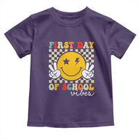 First Day of School Vibes Toddler T Shirt Aesthetic Back to School Teacher Student