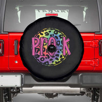 Pre-Kindergarten Neon Leopard Effect Printing Spare Tire Cover Wild About PreK Teacher Student Gift