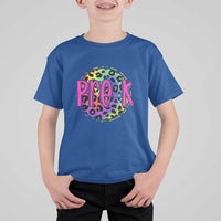 Pre-Kindergarten Neon Leopard T Shirt For Kid PreK Teacher 1st Day of School