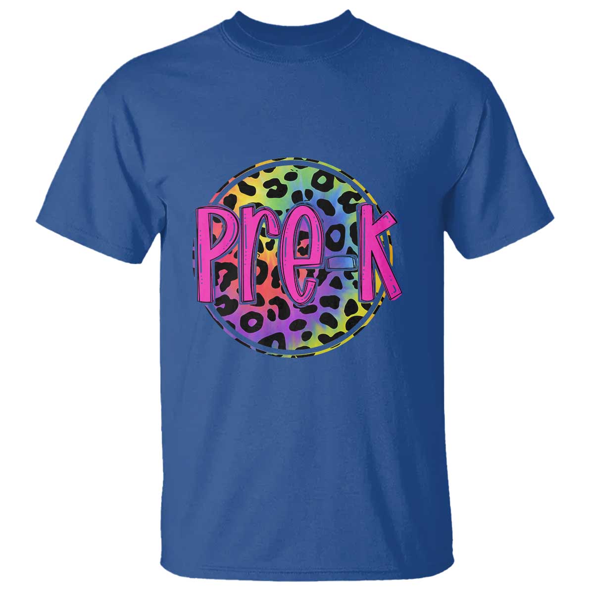 Pre-Kindergarten Neon Leopard T Shirt PreK Teacher 1st Day of School - Wonder Print Shop