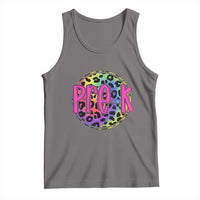 Pre-Kindergarten Neon Leopard Effect Printing Tank Top Wild About PreK Teacher Student Gift