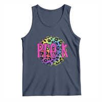 Pre-Kindergarten Neon Leopard Effect Printing Tank Top Wild About PreK Teacher Student Gift