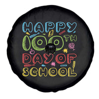 Happy 100 Days of School Spare Tire Cover 100th Day Funny Milestone Celebration