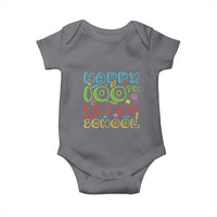 Happy 100 Days of School Baby Onesie 100th Day Funny Milestone Celebration