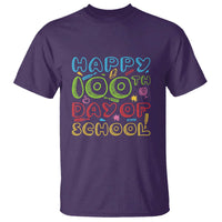 Happy 100 Days of School T Shirt 100th Day Celebration - Wonder Print Shop