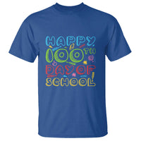Happy 100 Days of School T Shirt 100th Day Celebration - Wonder Print Shop