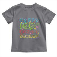 Happy 100 Days of School Toddler T Shirt 100th Day Funny Milestone Celebration