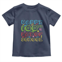 Happy 100 Days of School Toddler T Shirt 100th Day Funny Milestone Celebration