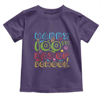 Happy 100 Days of School Toddler T Shirt 100th Day Funny Milestone Celebration