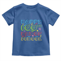 Happy 100 Days of School Toddler T Shirt 100th Day Funny Milestone Celebration