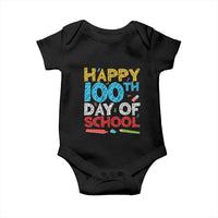 100 Days of School Celebration Baby Onesie Happy 100th Day Student Teacher Gift