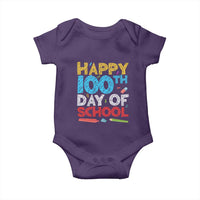 100 Days of School Celebration Baby Onesie Happy 100th Day Student Teacher Gift