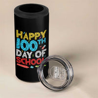 100 Days of School Celebration 4 in 1 Can Cooler Tumbler Happy 100th Day Student Teacher Gift